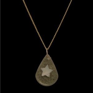 3 for $21 resin star necklace